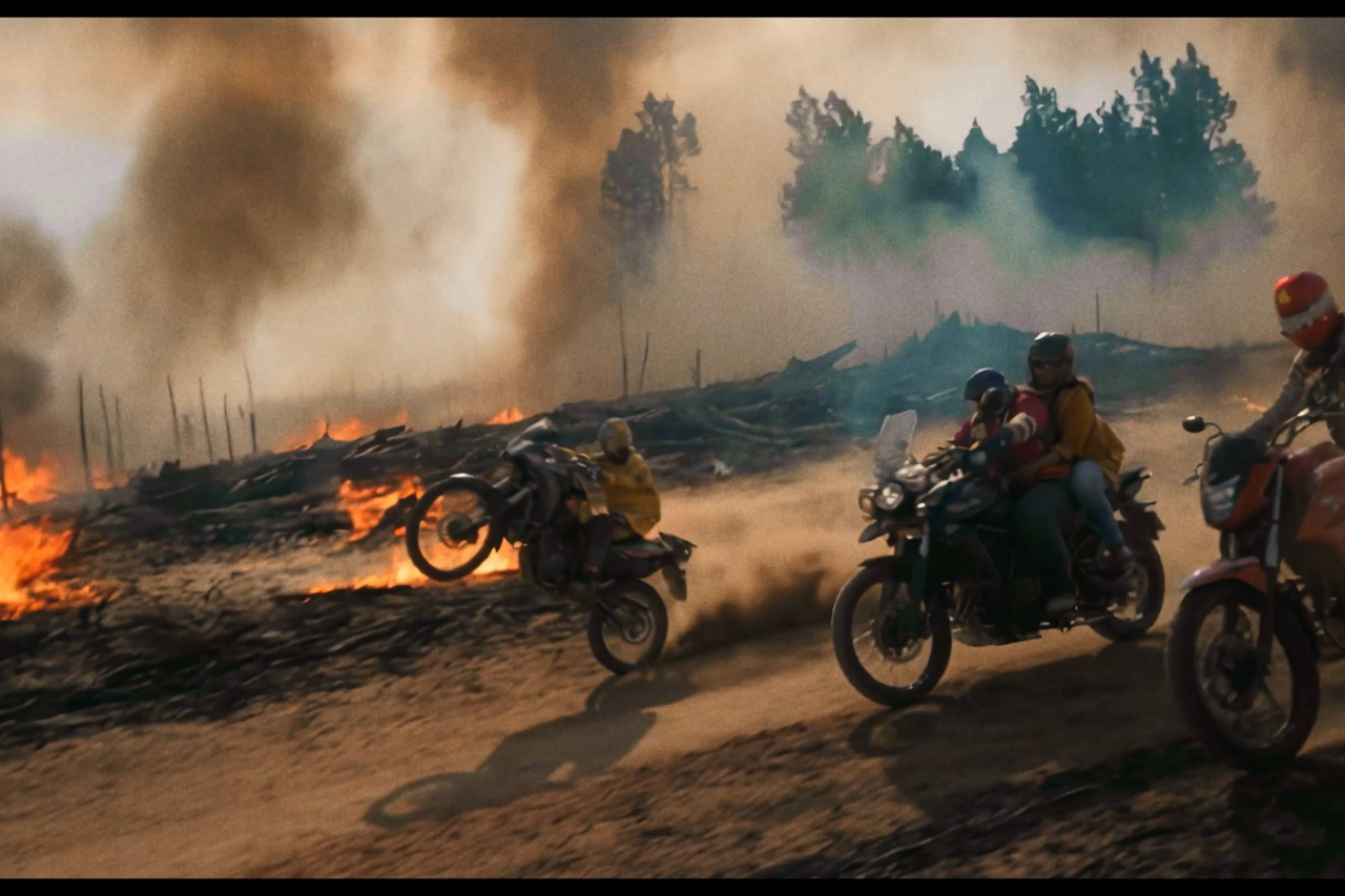 Cena do curta Vitória Régia com Alice Braga