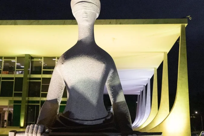 Fachada do Supremo Tribunal Federal em Brasília