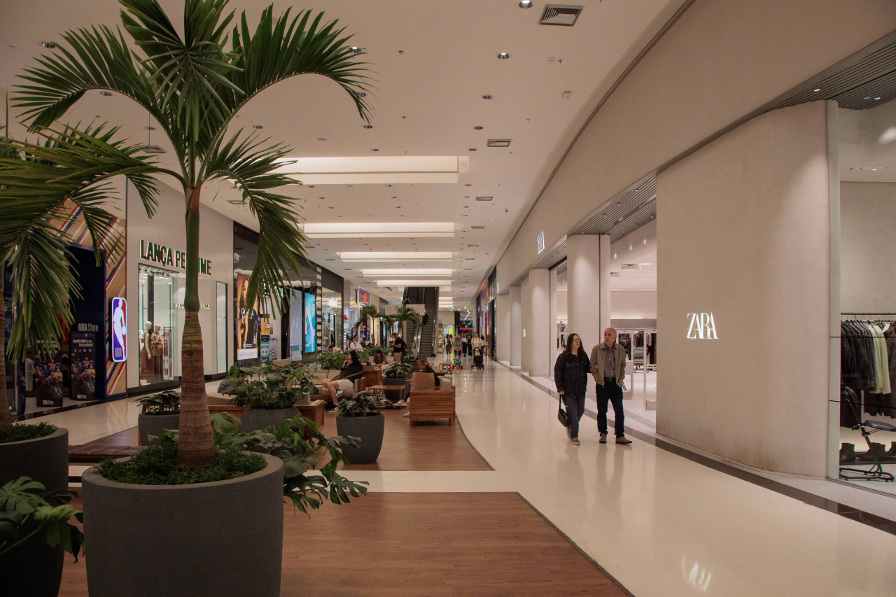 Fachada do Shopping Center Norte