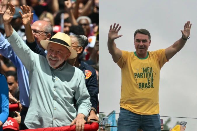 Urna eletrônica e cédula de votação