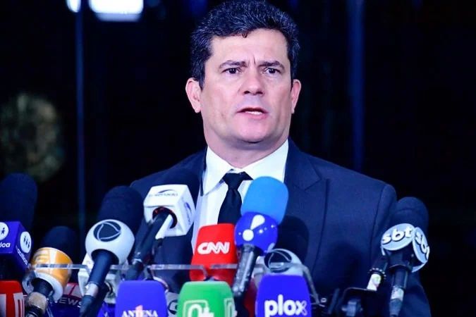 Sergio Moro em evento publico