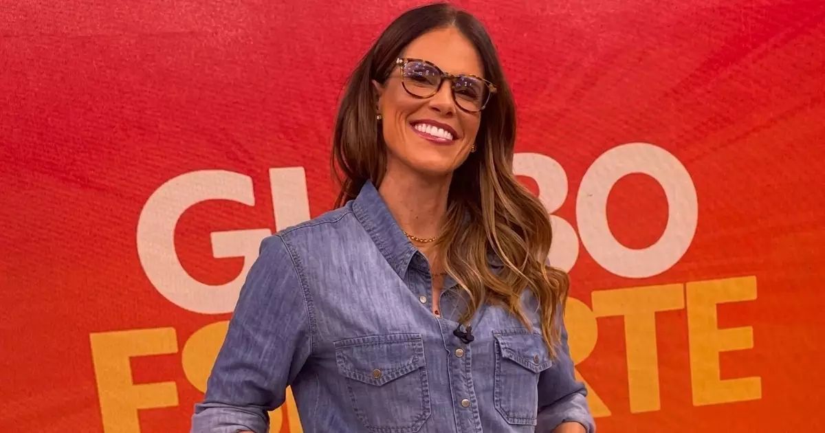 Joanna de Assis em transmissão esportiva