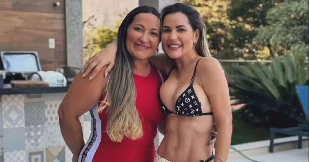 Deolane Bezerra em foto divulgada nas redes sociais