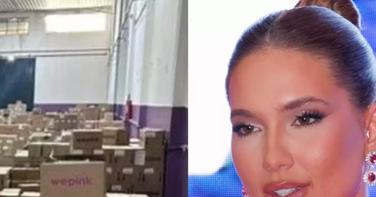 depósito interditado da WePink em Anápolis