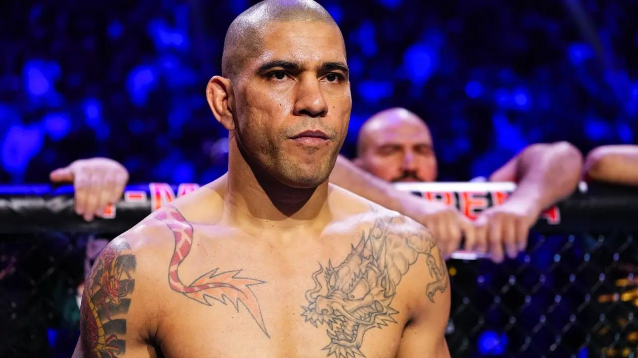 Ciryl Gane nocautendo Alex Poatan no UFC Freedom 250
