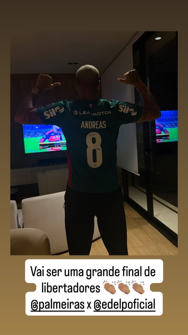 Deyverson com a camisa do Palmeiras