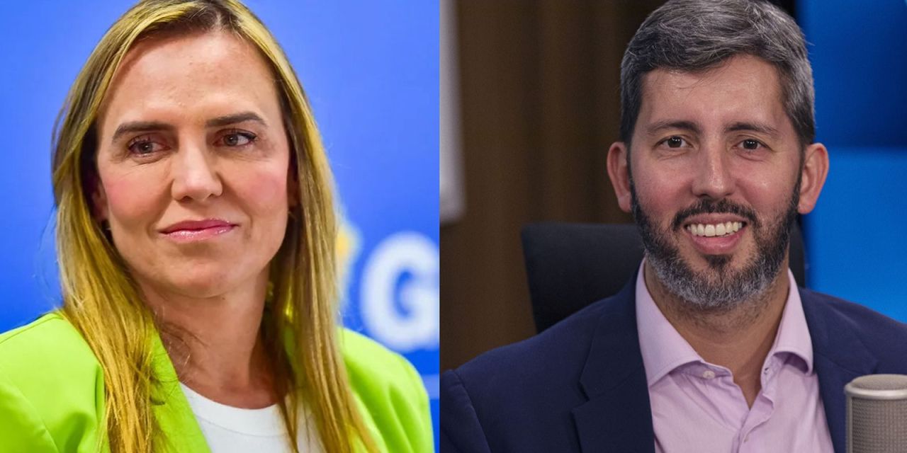 Celina Leão e Leandro Grass, candidatos ao governo do DF