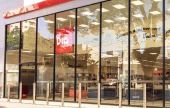 Fachada de loja Dia em São Paulo