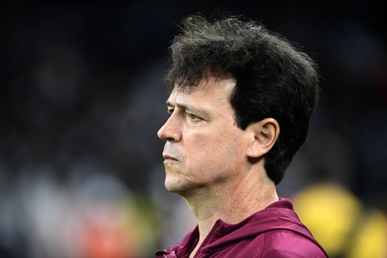 Fernando Diniz durante Corinthians x Athletico