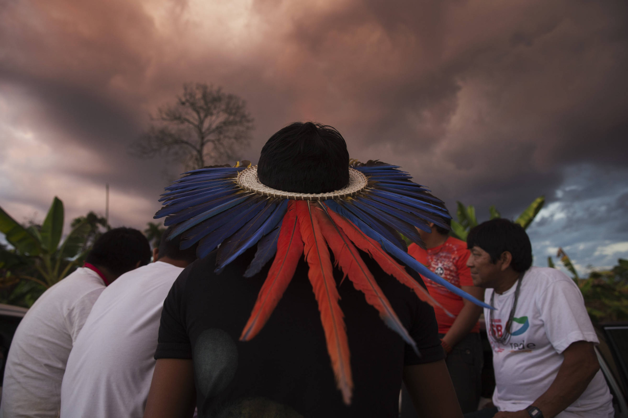 Mapa e amostras de genomas indígenas estudados