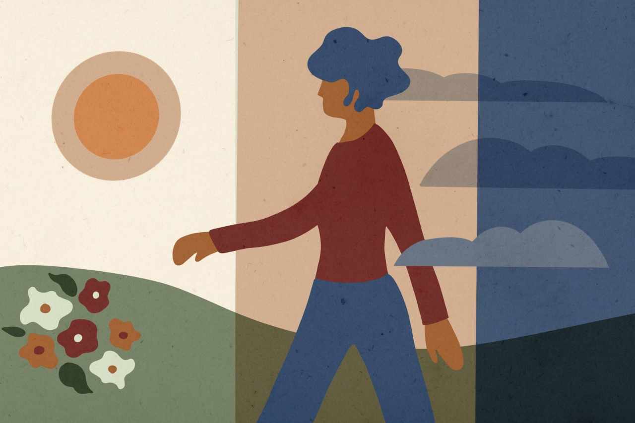 Pessoa com expressão de estresse segurando o peito