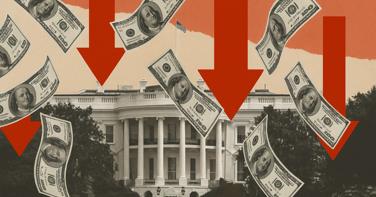 Painel eletrônico mostrando cotação do dólar