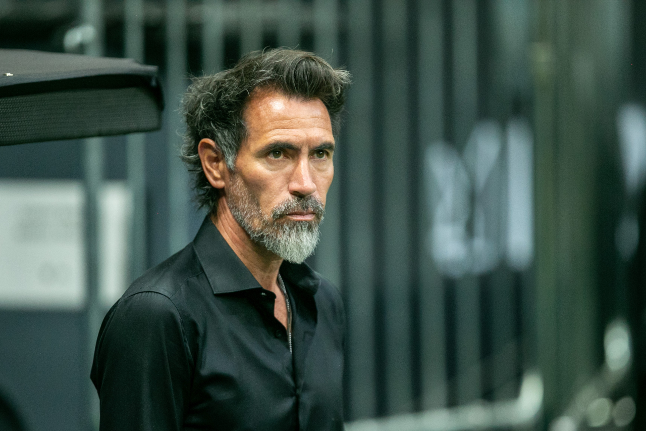 Eduardo Domínguez em coletiva