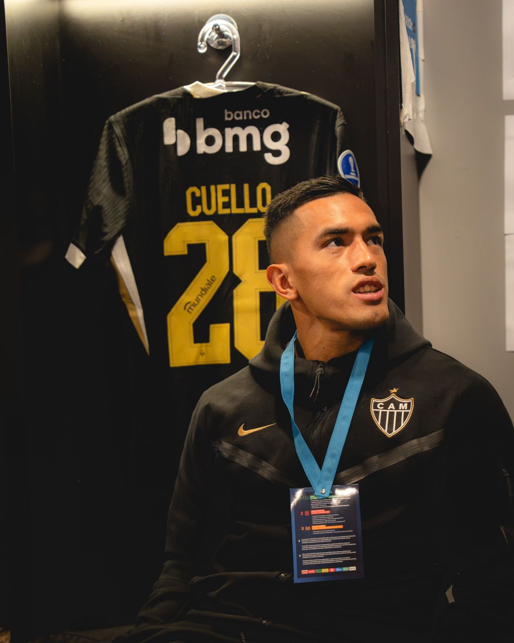 Domínguez em coletiva após clássico