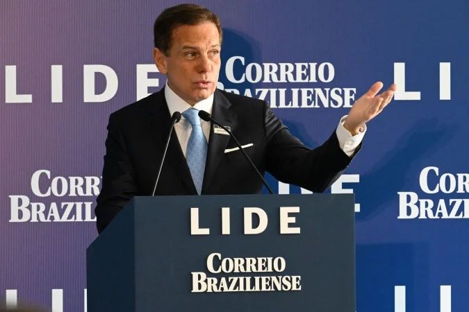 João Doria durante o 8º Summit Brasília do Lide