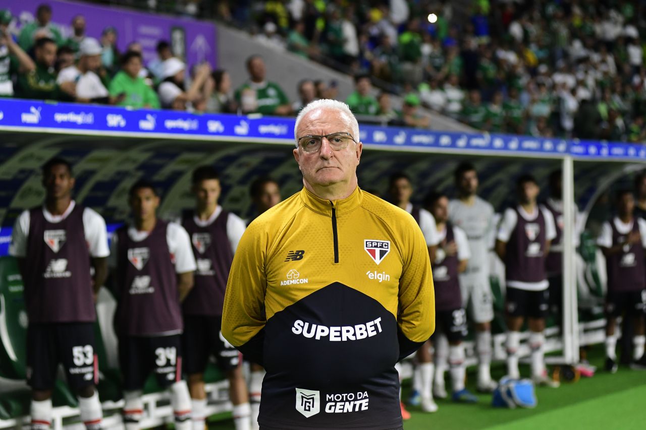 Dorival Júnior após partida contra o Palmeiras