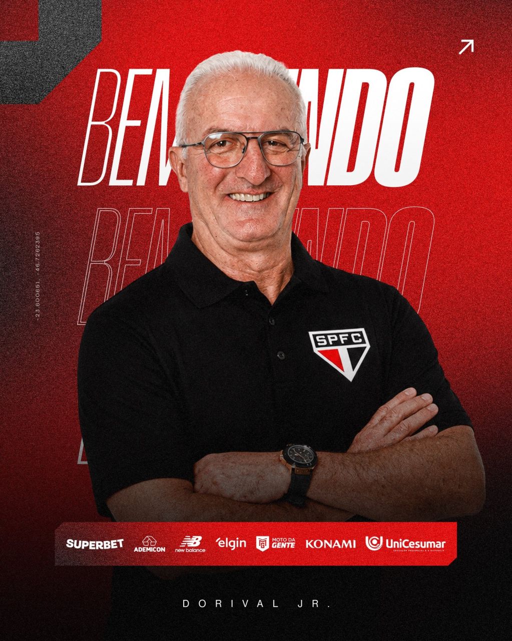 Dorival Júnior comemorando título com a taça da Copa do Brasil
