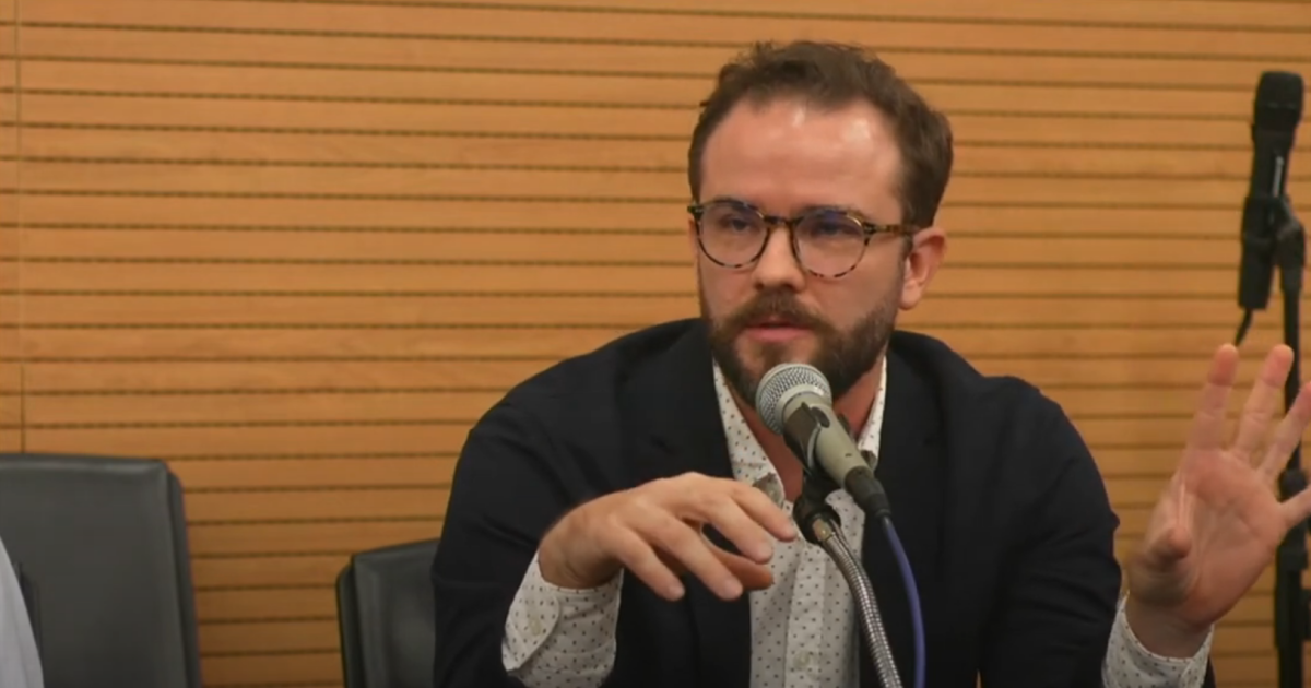 Ministro da Fazenda em coletiva durante reuniões do FMI e Banco Mundial