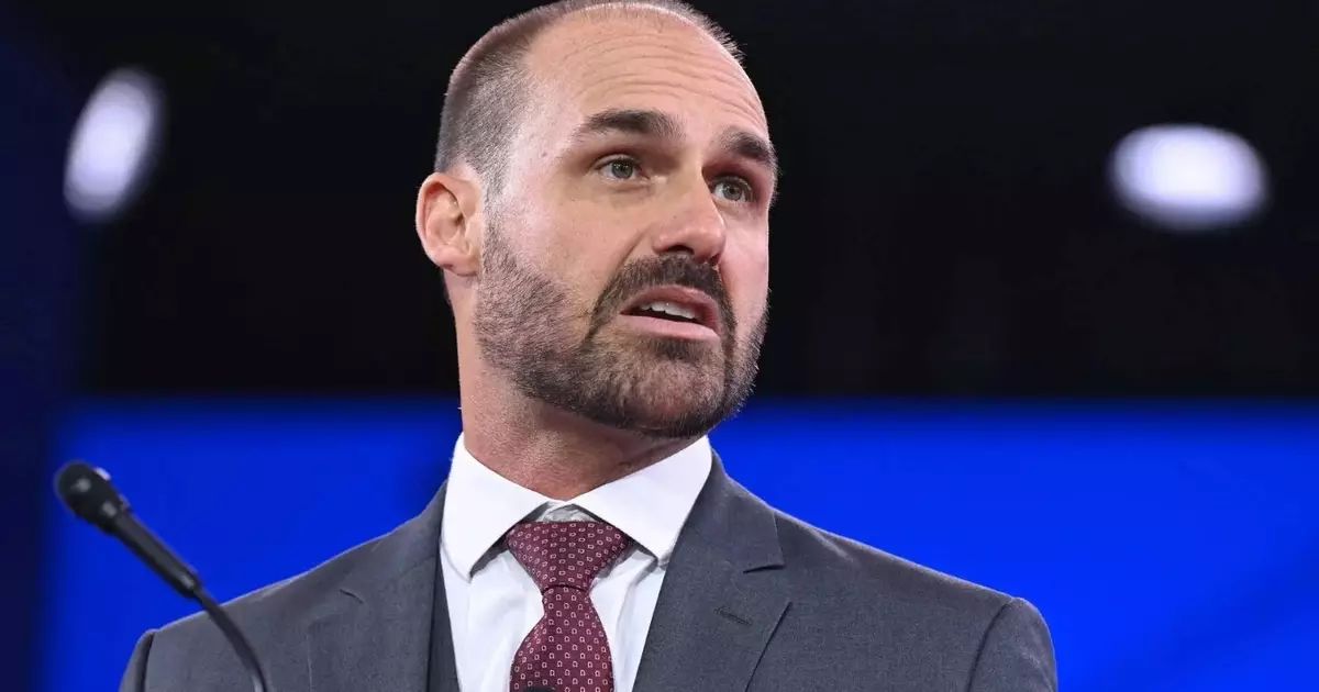 Foto de arquivo de Eduardo Bolsonaro