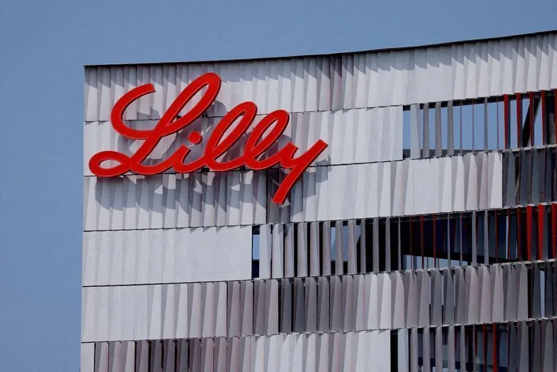 Fachada corporativa da Eli Lilly
