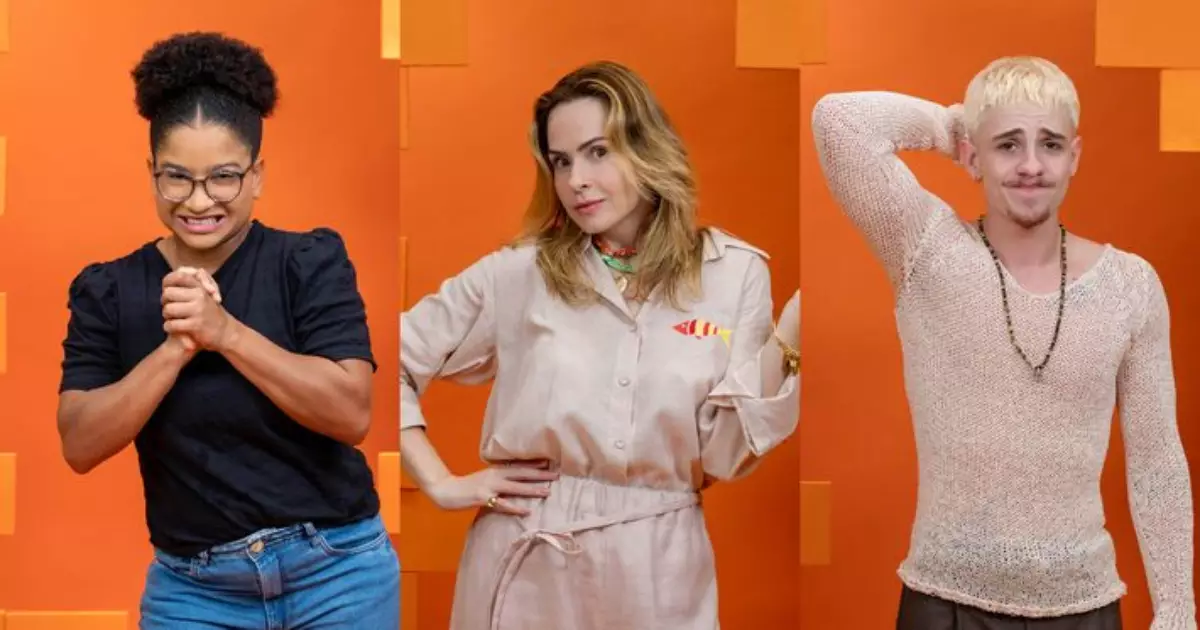 Milena, Juliano, Leandro e Ana Paula no BBB 26