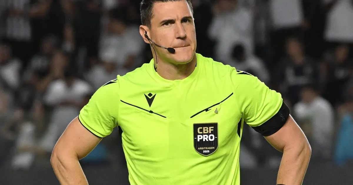 Árbitro e VAR em Palmeiras x São Paulo