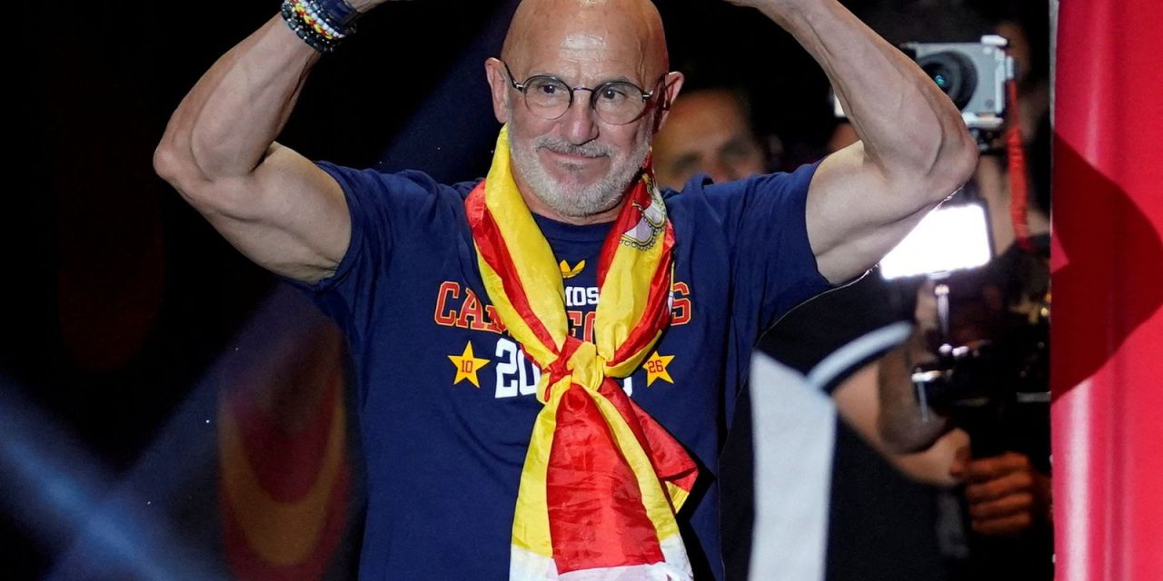 Luis de la Fuente, técnico da seleção espanhola