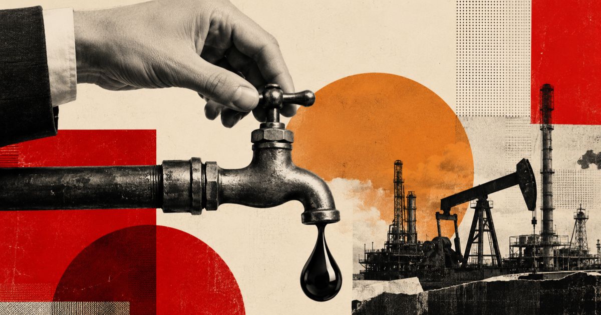 Petroleiro no estreito de Ormuz