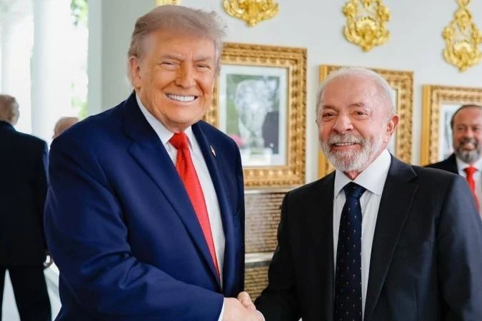 Lula e Trump na Casa Branca