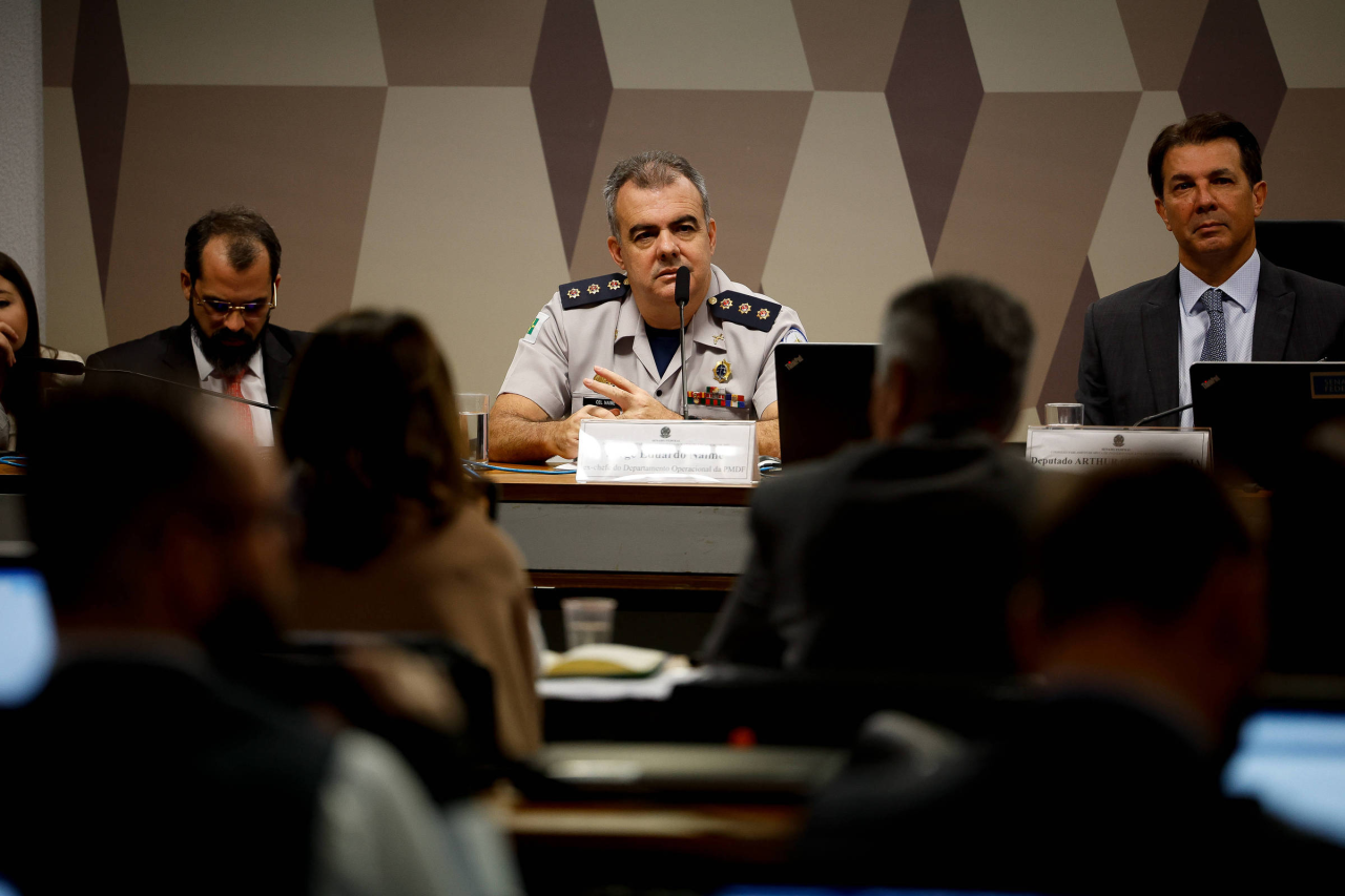 Ex-coronéis da PMDF presos na Papudinha