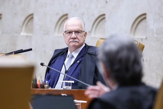 Ministro Edson Fachin em solenidade no STF