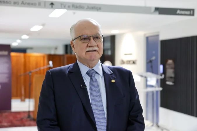 Edson Fachin ao votar em Brasília