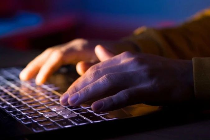 Código PHP em tela de computador