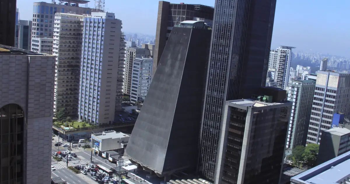 Planta industrial em operação