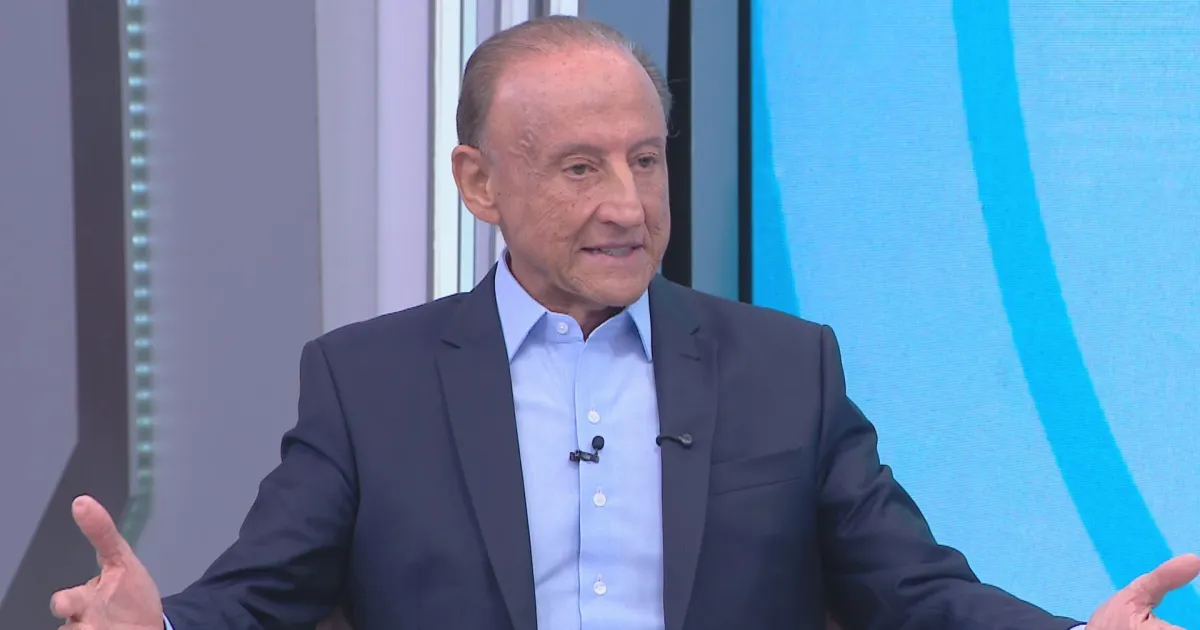 Paulo Skaf durante entrevista