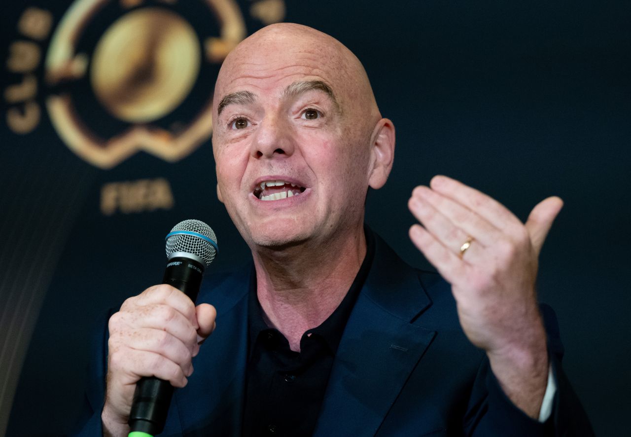 Gianni Infantino comenta proposta de expansão da Copa do Mundo