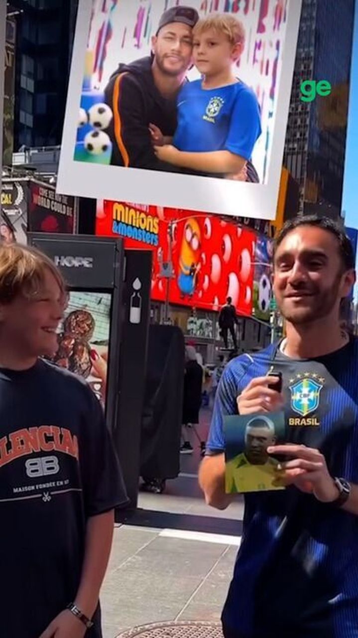 Davi Lucca em Nova York