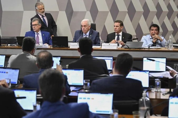 Plenário do Senado Federal em Brasília