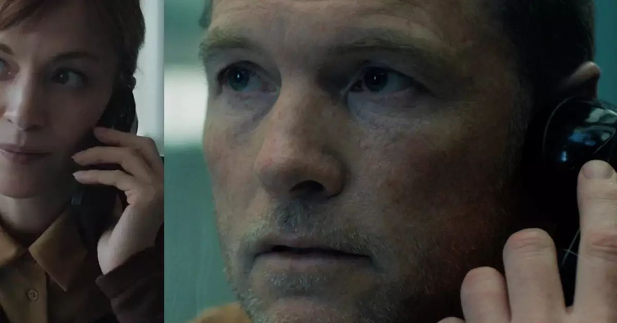 Sam Worthington como David Burroughs em cena de Eu Vou Te Encontrar