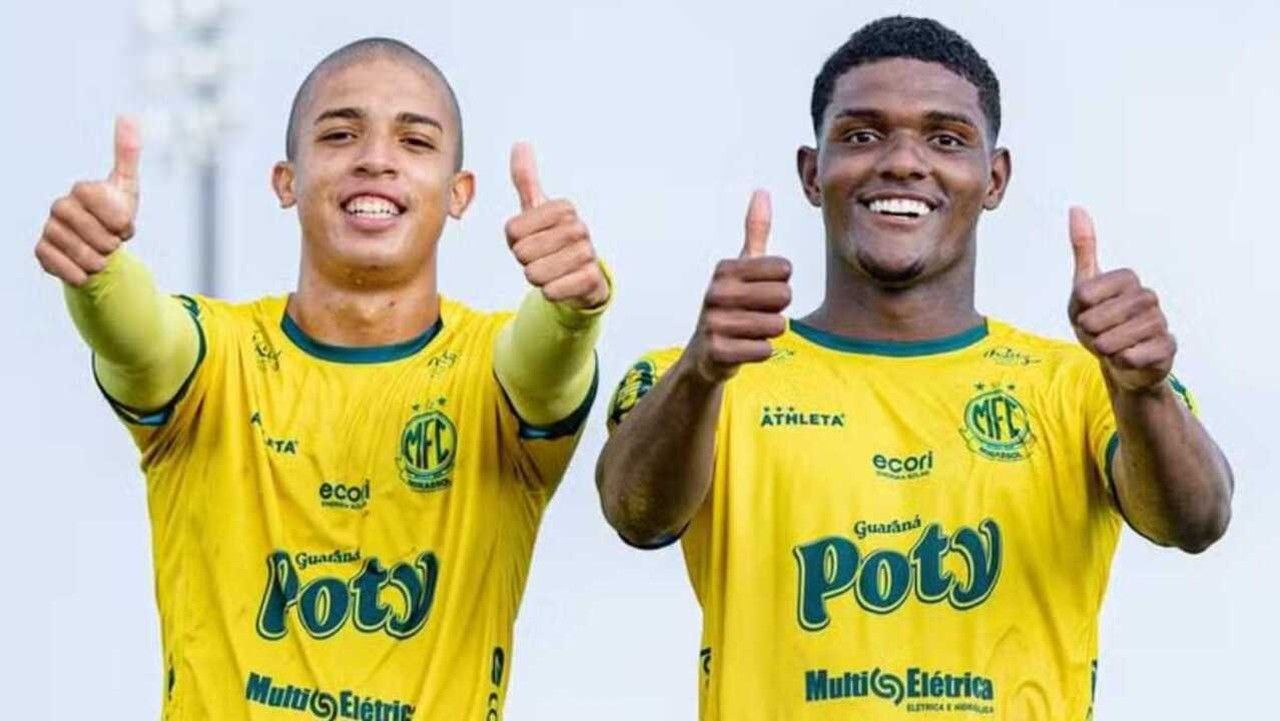 Cristian Araújo com a camisa 10 do Mirassol na Copinha