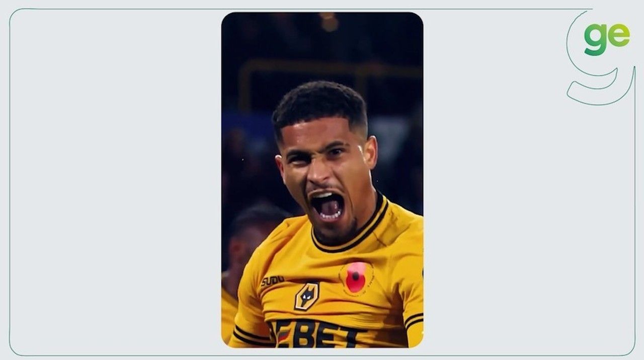 João Gomes em ação pelo Wolverhampton