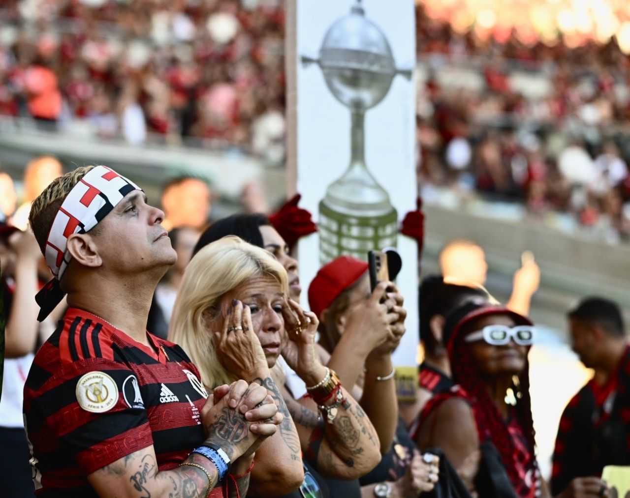 Torcida do Flamengo no Maracanã