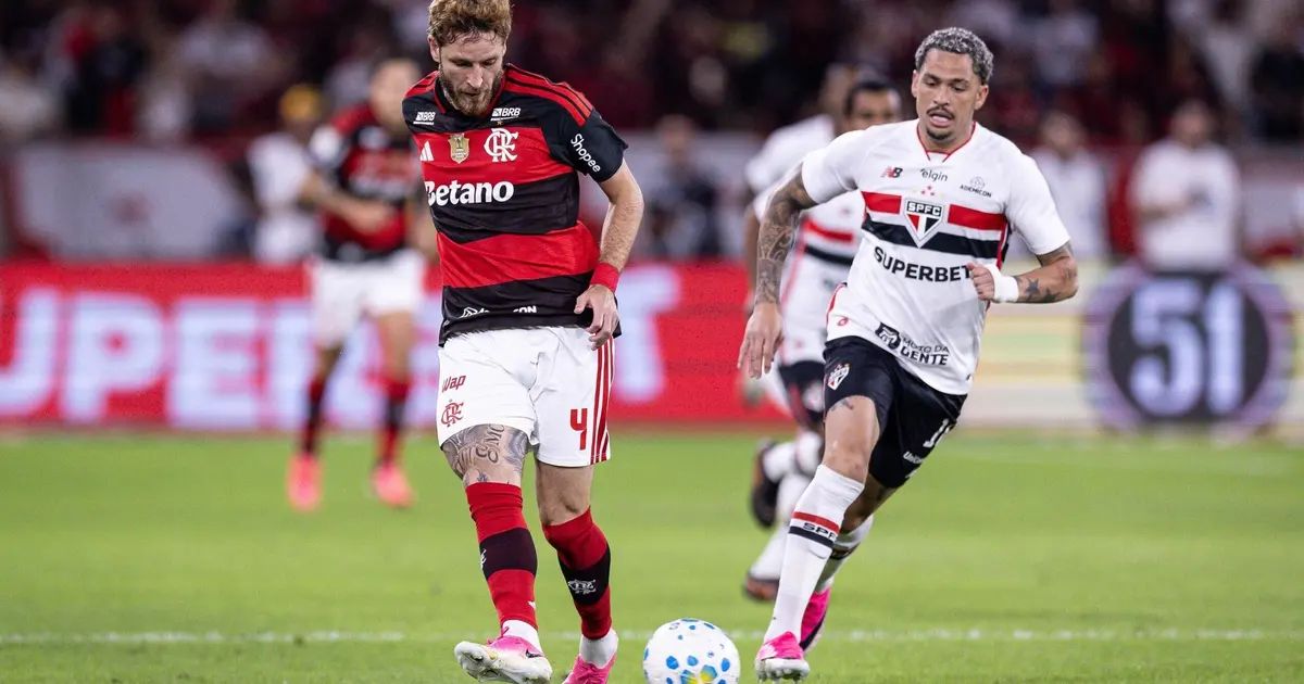 Empate entre Flamengo e São Paulo no Maracanã