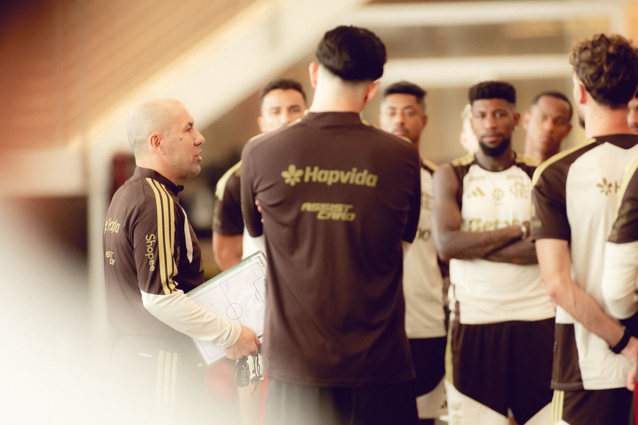 Treino do Flamengo no Ninho do Urubu após derrota