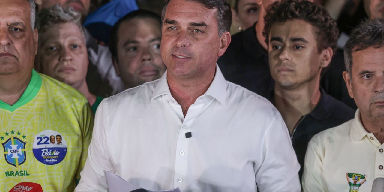 Carta divulgada por Flávio Bolsonaro nos Estados Unidos