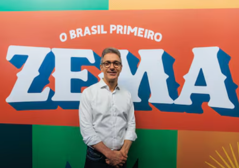 Romeu Zema e Flávio Bolsonaro em discussão sobre alianças eleitorais