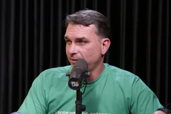 Flávio Bolsonaro em audiência nos Estados Unidos