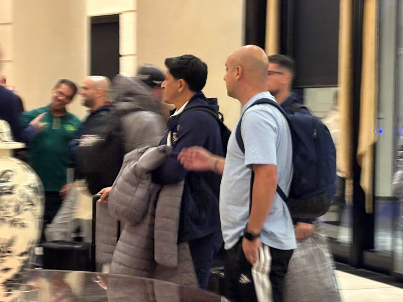 Delegação do Fluminense desembarca em Mendoza