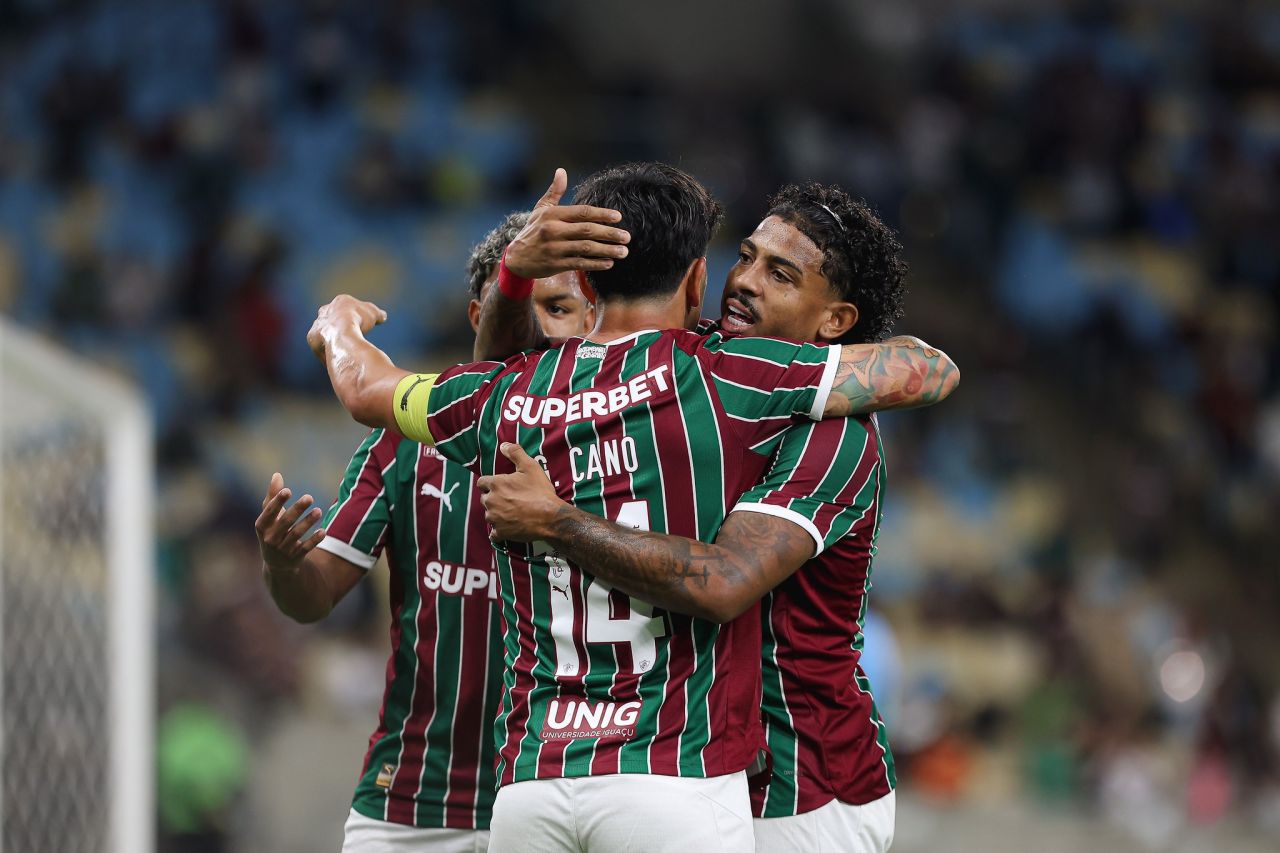 Partida entre Fluminense e Nova Iguaçu no Maracanã