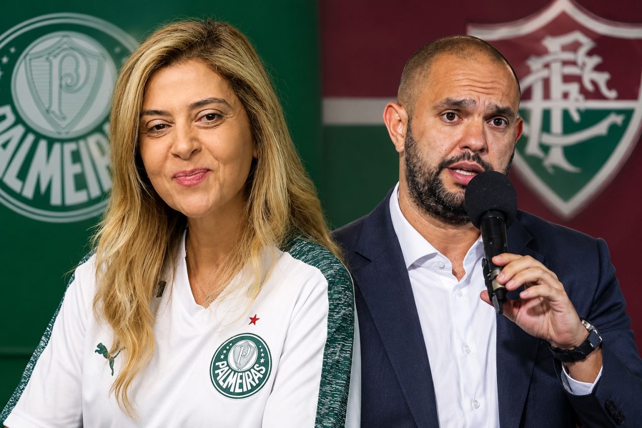 Setor visitante no estádio com tela de proteção
